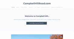 Desktop Screenshot of campbellhillroad.com