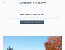 Tablet Screenshot of campbellhillroad.com